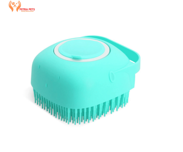Pet Dog Shampoo Massager Brush Cat Massage Comb Grooming Scrubber